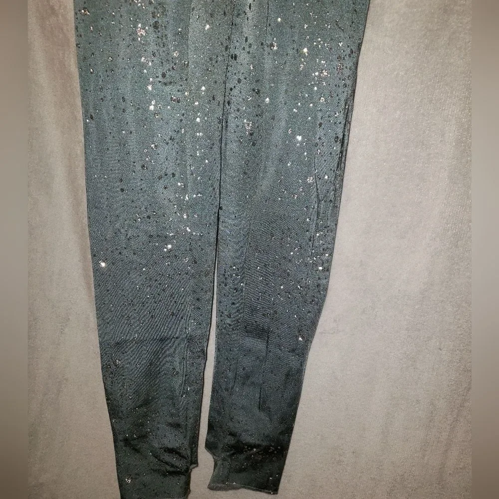 Jazz, Acro Dance Costume, Grey and tan sequence, Large Child